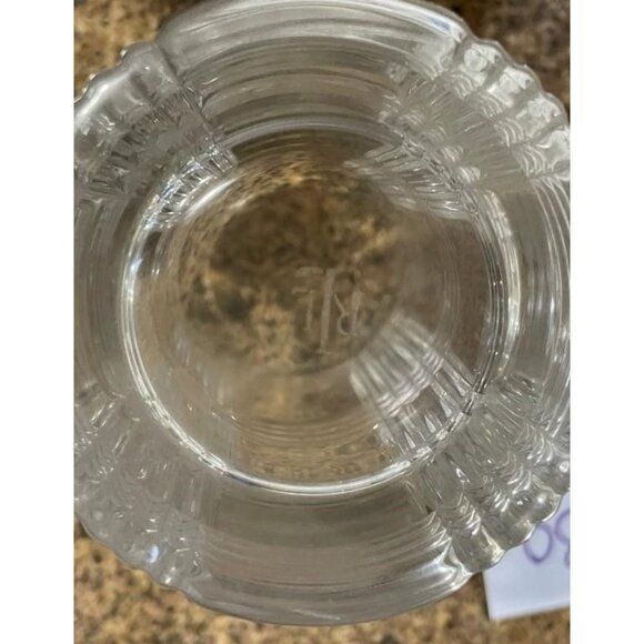Set of 4 RALPH LAUREN Lead Crystal GLEN PLAID HIGHBALL GLASSES - Picture 3 of 6